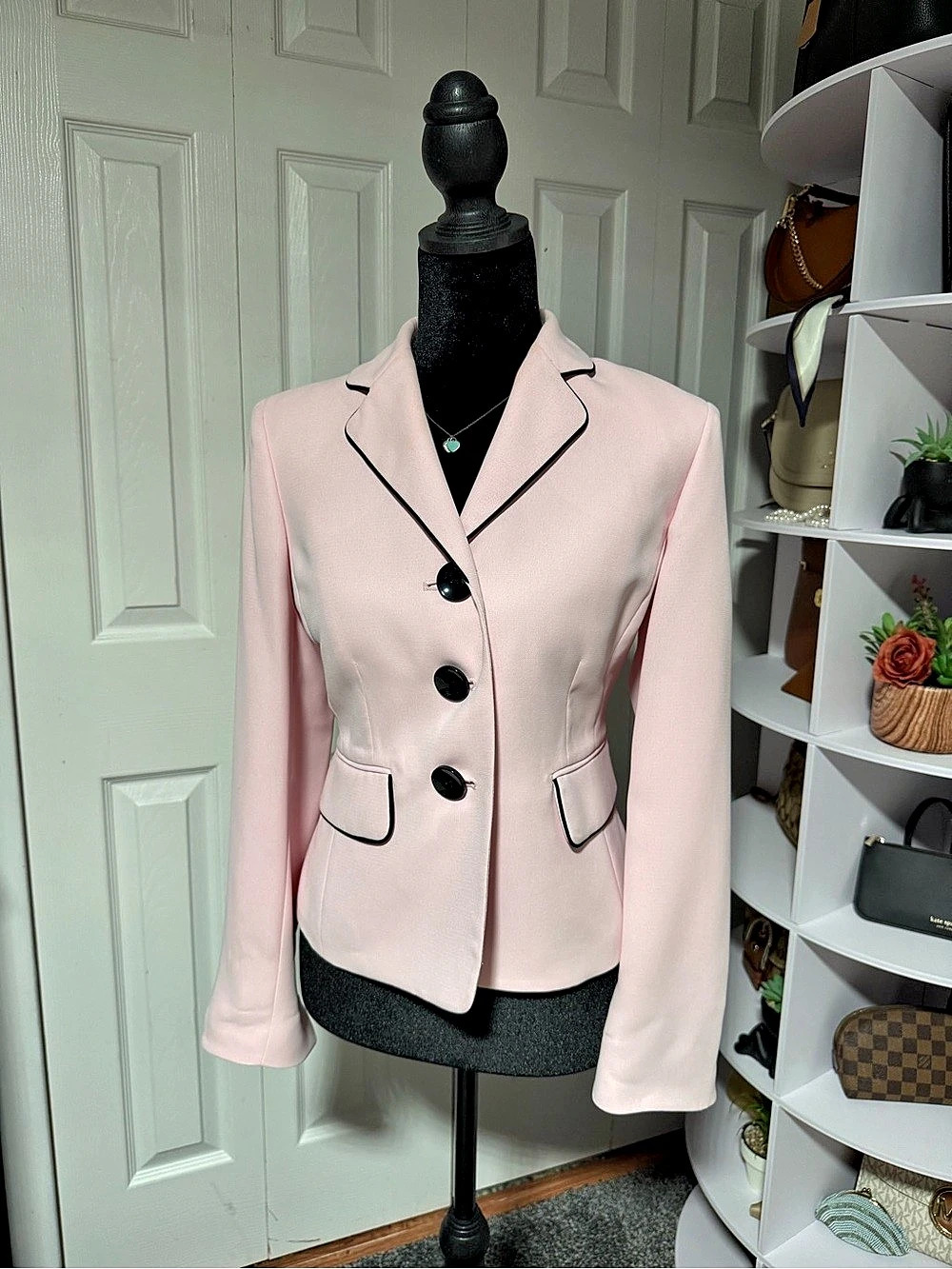 Evan-Picone Pink Blazer Like New